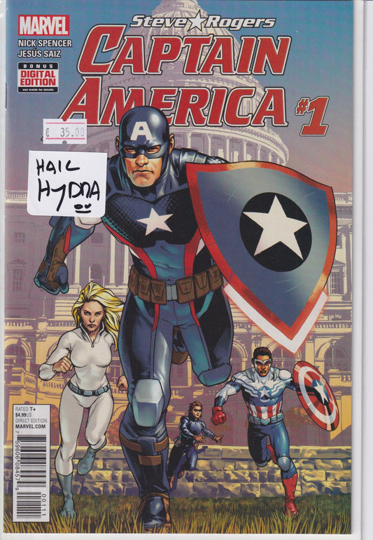 Captain America #1 (2016) Hail Hydra ! VF - French Comics Lovers
