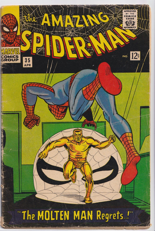 Amazing Spider-Man #35 (1966) Ditko art VG- - French Comics Lovers