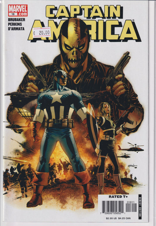 Captain America #16 (2005) 1° Crossbone VF - French Comics Lovers