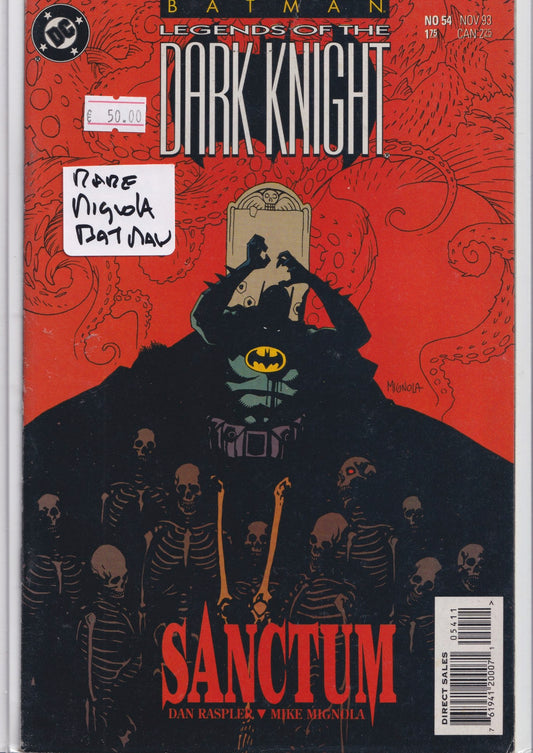 Legends of the Dark Knight #54 Mignola - French Comics Lovers