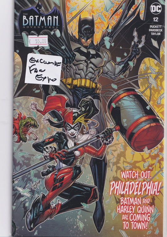 Batman Adventures #12 variant cover Exclu fan Expo Philadelphia - French Comics Lovers