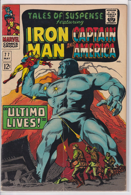 Tales of Suspense #77 (1966) VG+ - French Comics Lovers