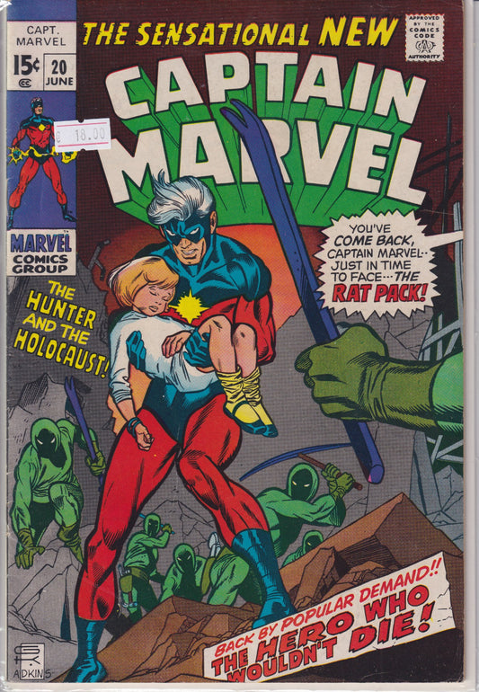 Captain Marvel #20 (1969) VF - French Comics Lovers