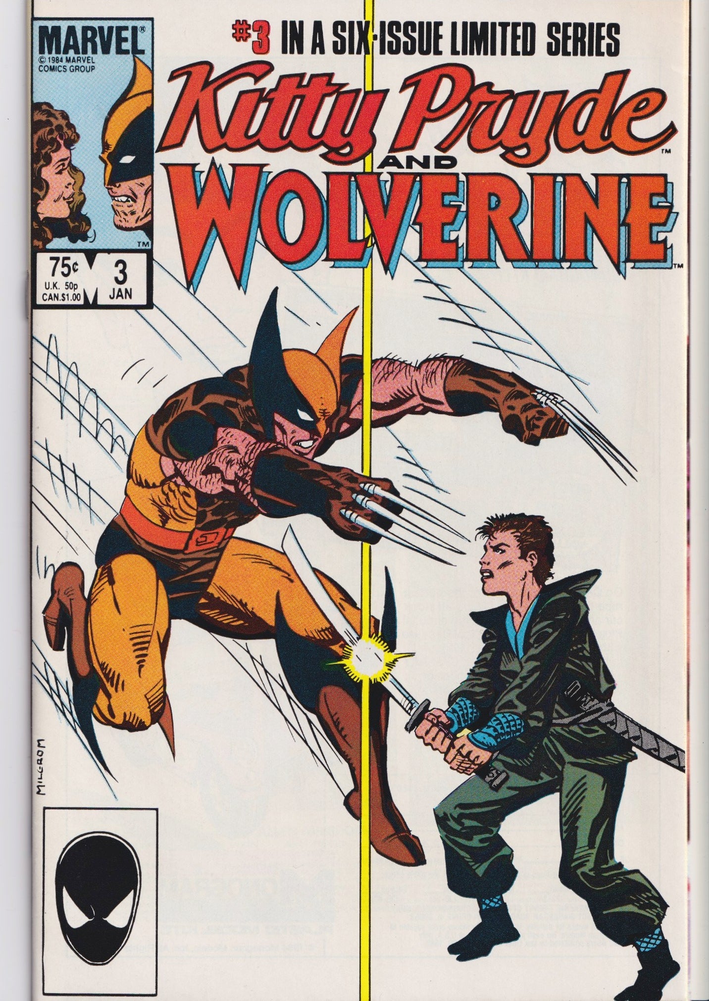 Kitty Pride & Wolverine #1-6 (1984) Full set VF
