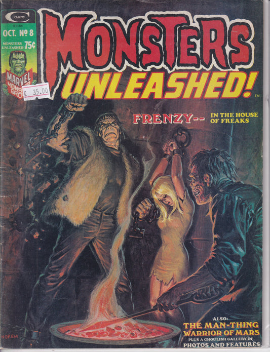 Monsters Unleashed #8 (1973) F - French Comics Lovers