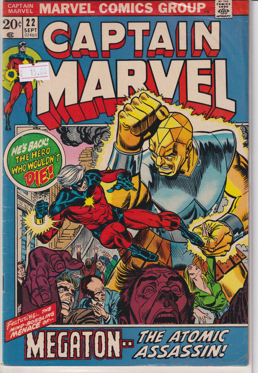 Captain Marvel #22 (1972) Fine - French Comics Lovers