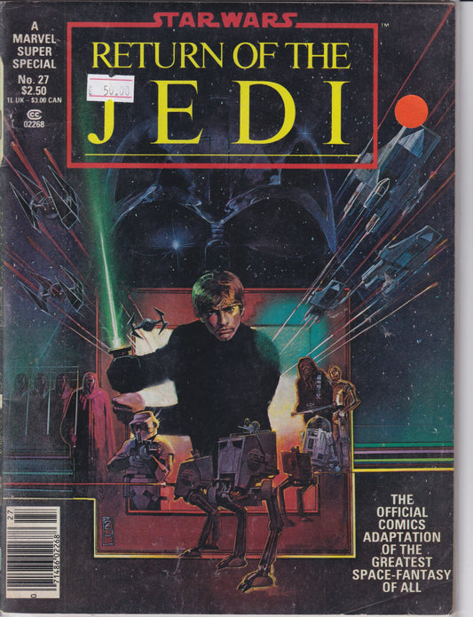 Return of the Jedi Marvel Comics Super Special (1983) F+ - French Comics Lovers