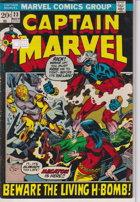 Captain Marvel #23 (1972) F - French Comics Lovers