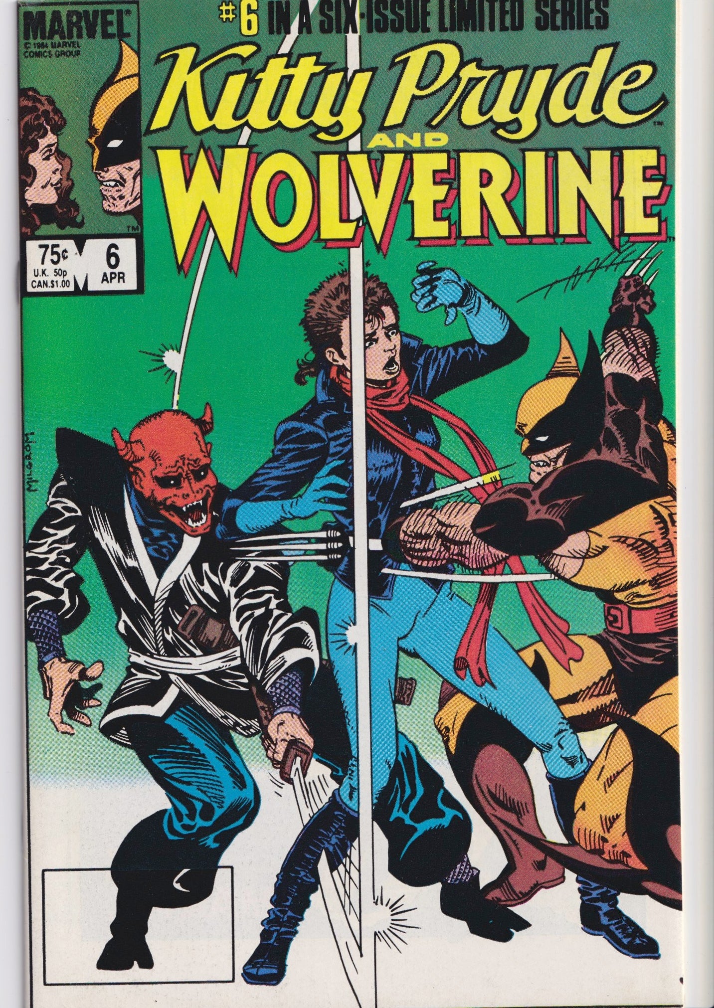 Kitty Pride & Wolverine #1-6 (1984) Full set VF