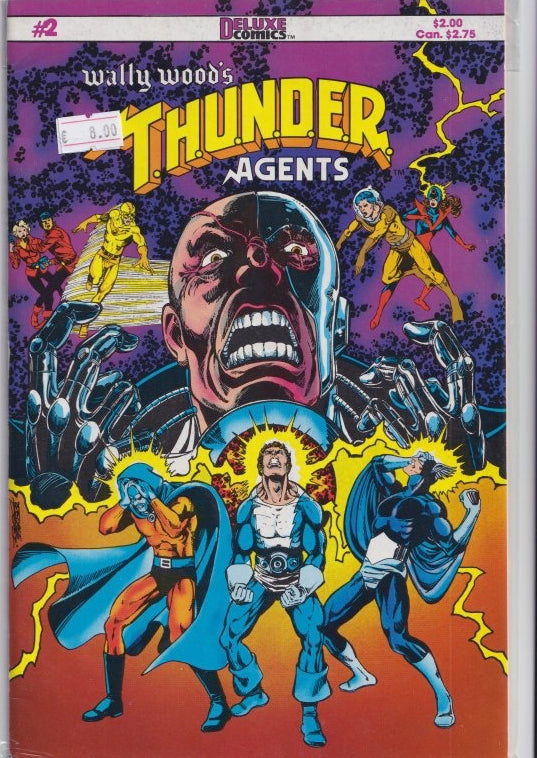 Wally Wood's Thunder Agents (1985) full set ( #1-5) Perez art VF - French Comics Lovers