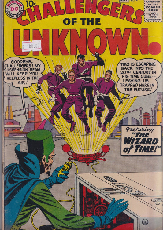 Challengers of the Unknown #4 (1959) - French Comics Lovers