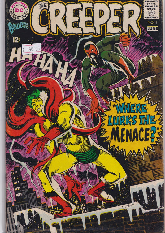 The Creeper #1 (1968) fine - French Comics Lovers