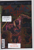 Batman Red Death (2018) Dark Nights Metal Foil Cover VF - French Comics Lovers