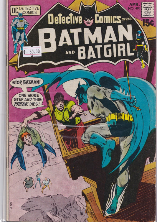 Detective Comics #410 (1970) Neal Adams Fine - French Comics Lovers