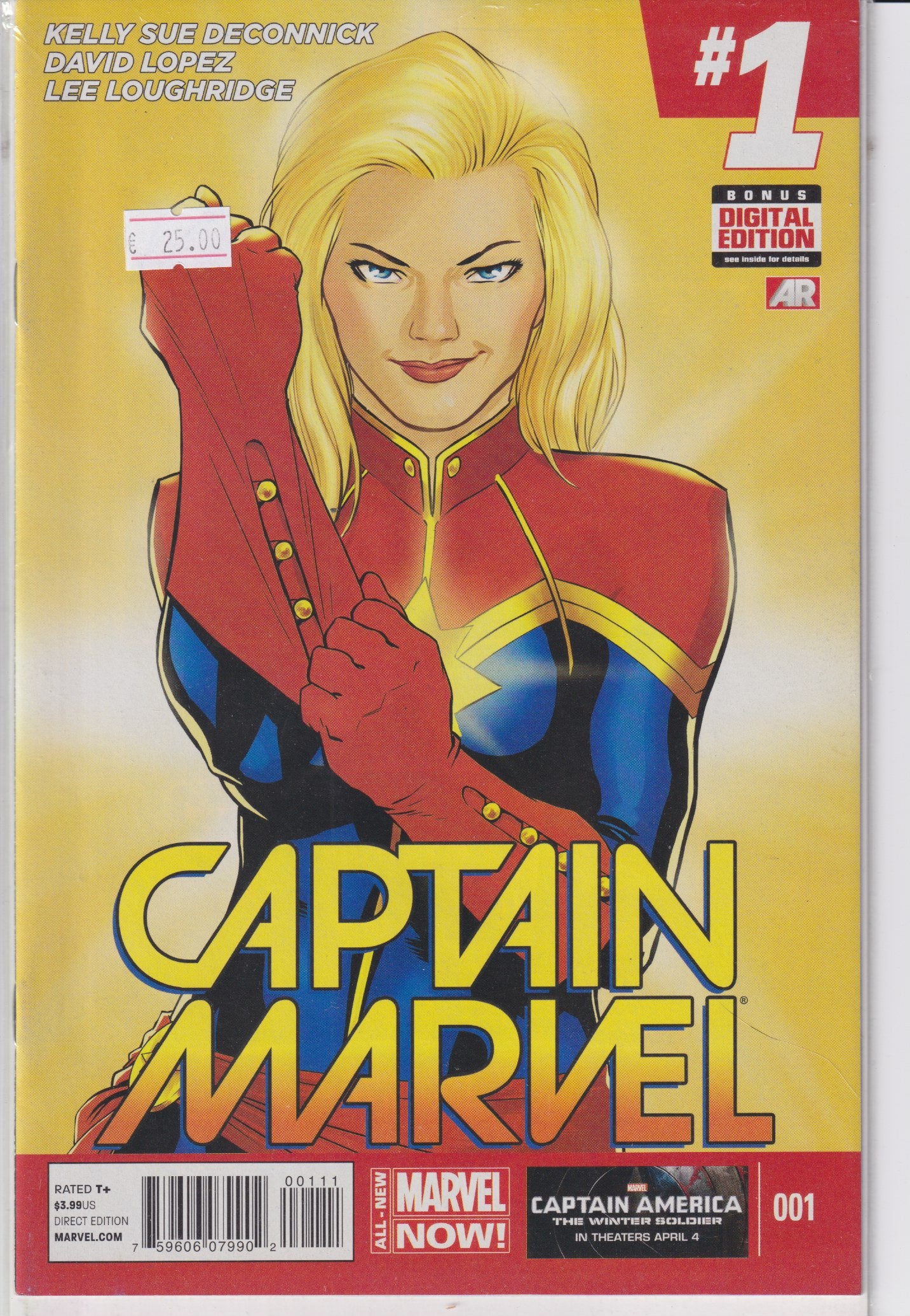Captain Marvel #1 (2014) Vf - French Comics Lovers