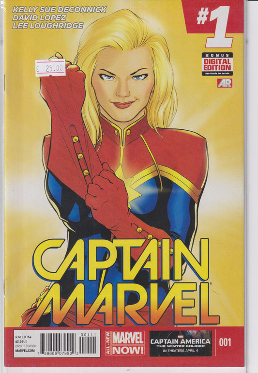 Captain Marvel #1 (2014) Vf - French Comics Lovers
