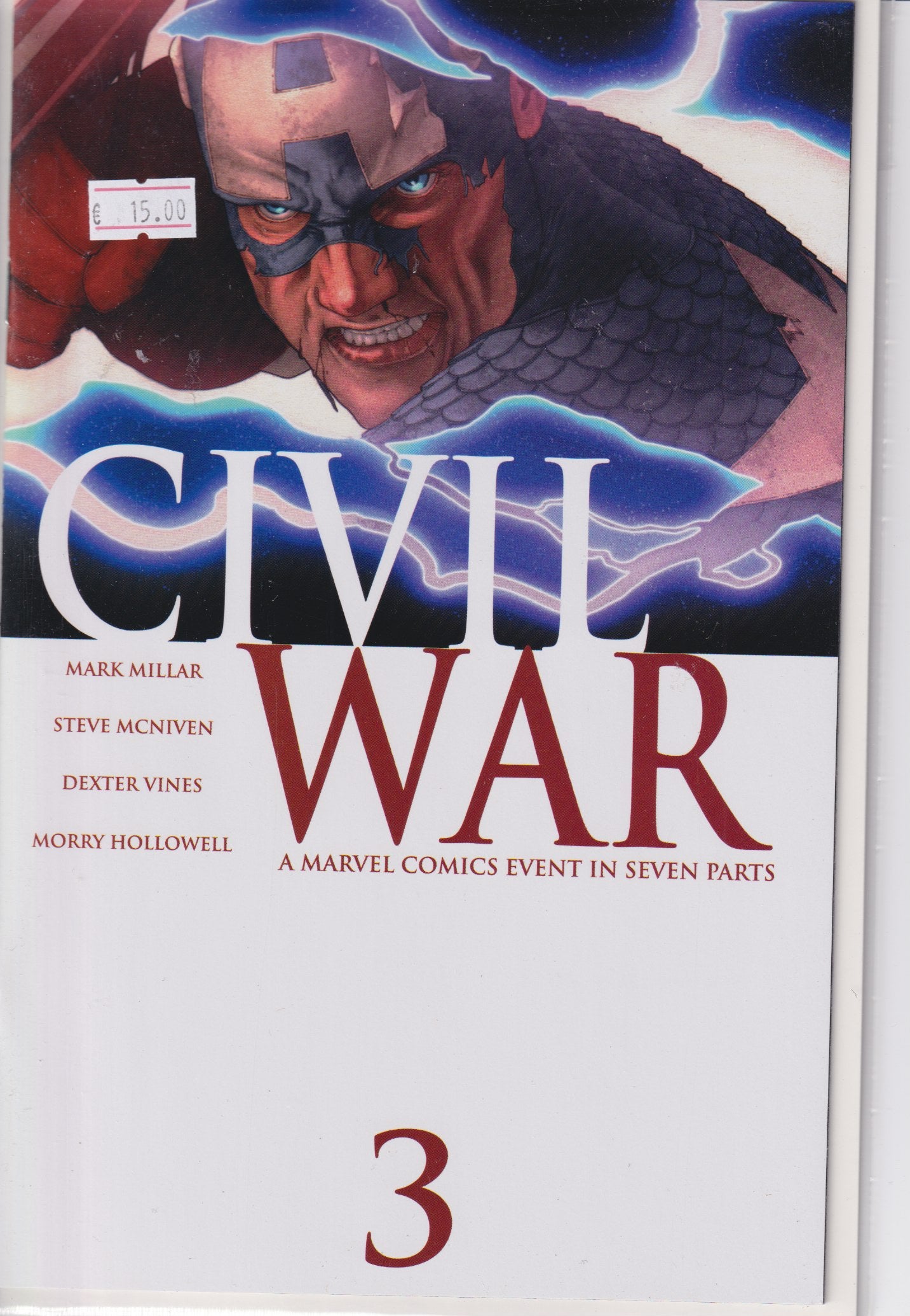 Civil War #1-7 (2006) Full set Classic Marvel storyline VF - French Comics Lovers