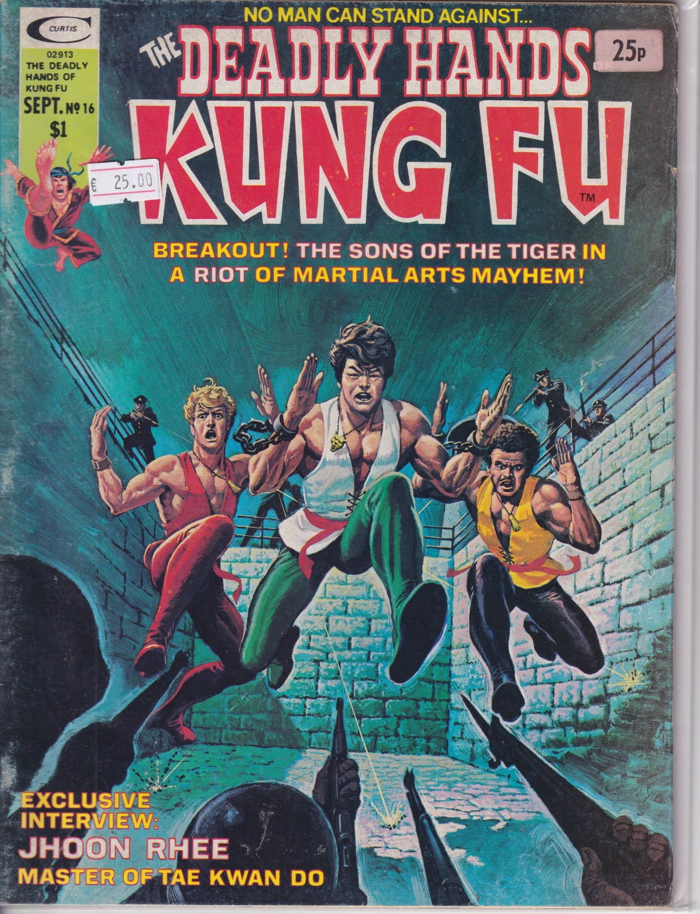 Deadly Hands of Kung Fu #16 (1975 Magazine) Fine - French Comics Lovers