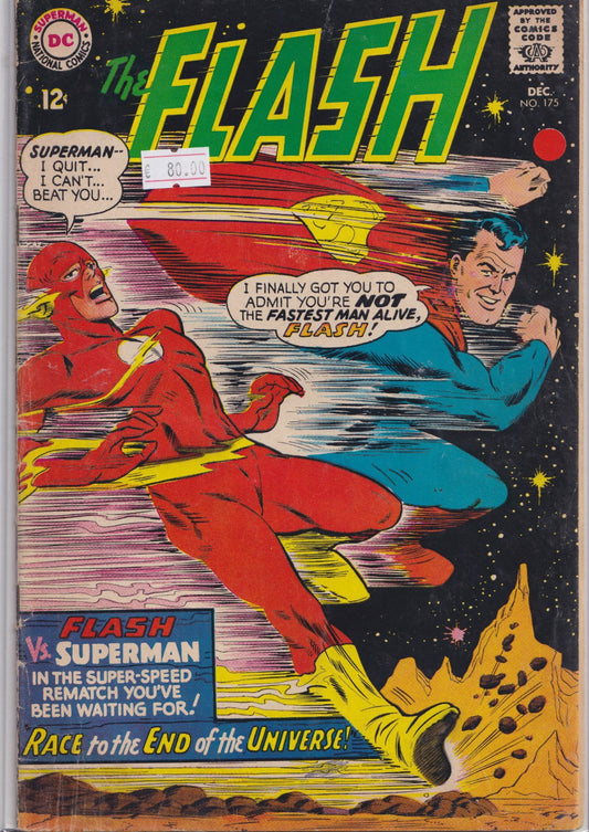 Flash #175 (1967) 2° Flash /Superman run - French Comics Lovers
