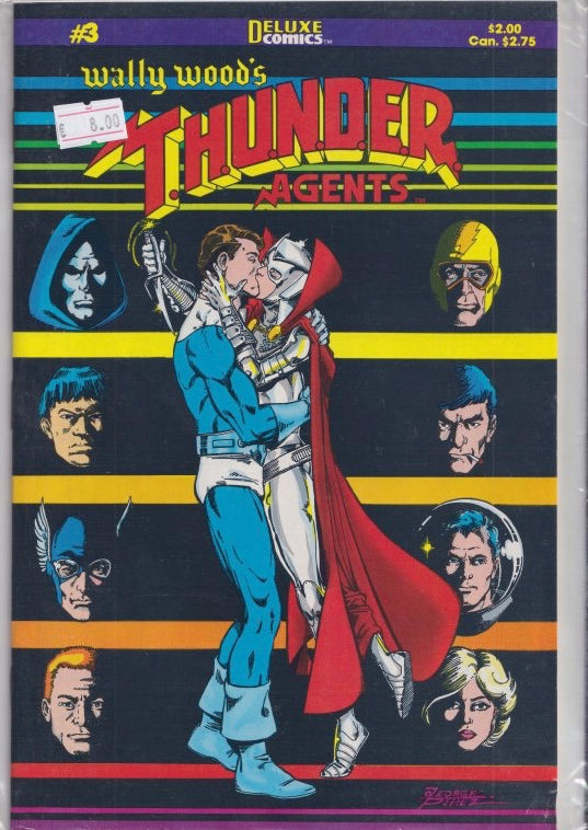Wally Wood's Thunder Agents (1985) full set ( #1-5) Perez art VF - French Comics Lovers