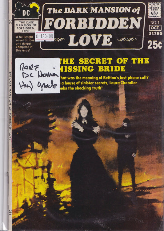 Dark Mansion of Forbidden Love #1 (1969) Fine + - French Comics Lovers