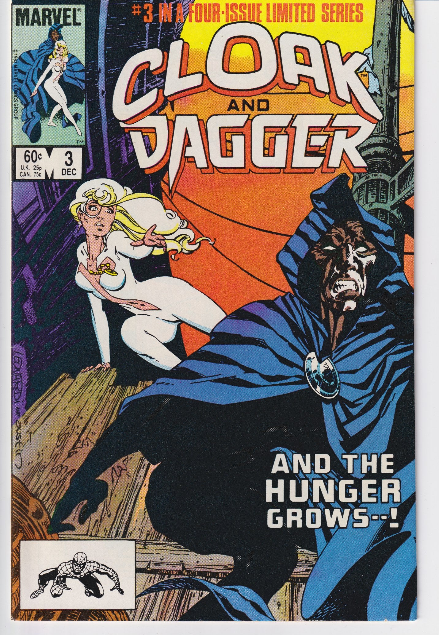 Cloak & Dagger #1 -4 (1983) full set classic mini -serie VF - French Comics Lovers