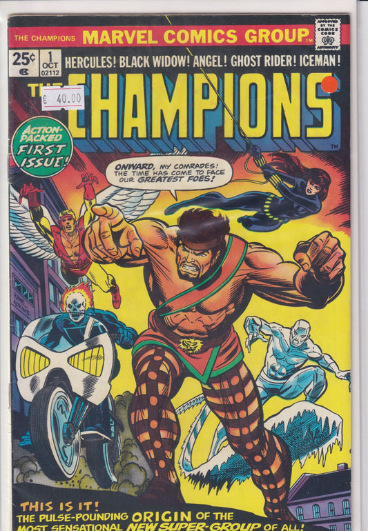 The Champions #1 (1975) VF - French Comics Lovers