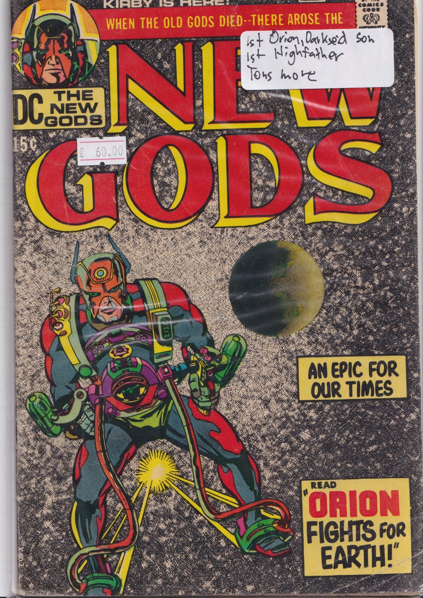 New Gods #1 (1971) Kirby is here Fine - French Comics Lovers