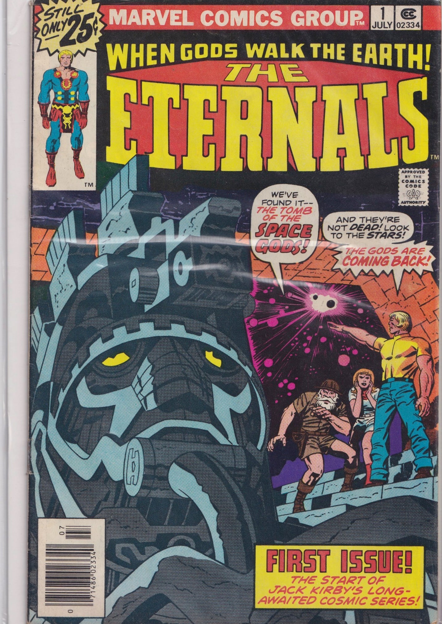 Eternals #1-18+Annual #1 (1976) full serie complete  The Original Kirby serie Very Fine