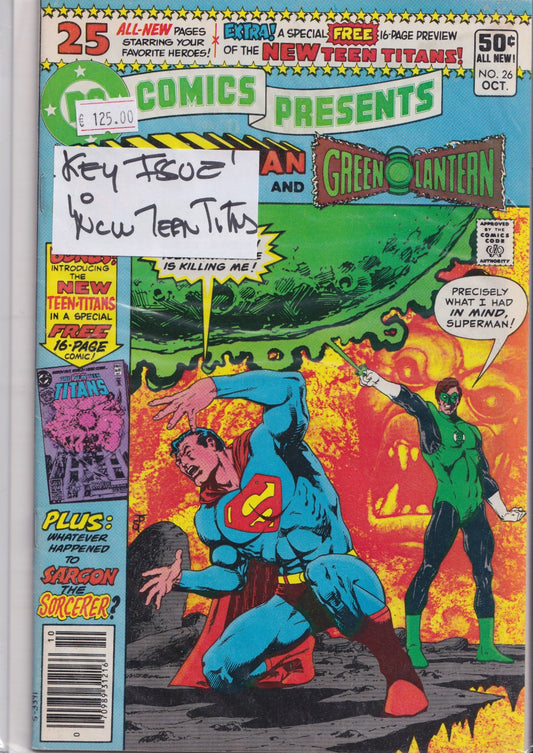 DC Comics Presents #26 1° New teen Titans - French Comics Lovers