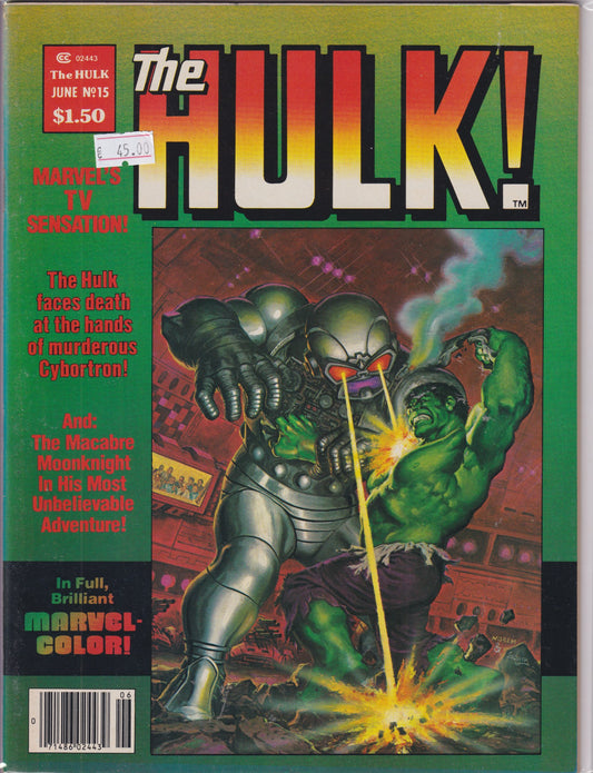 Hulk Magazine #15 (1979) Moon Knight VF - French Comics Lovers