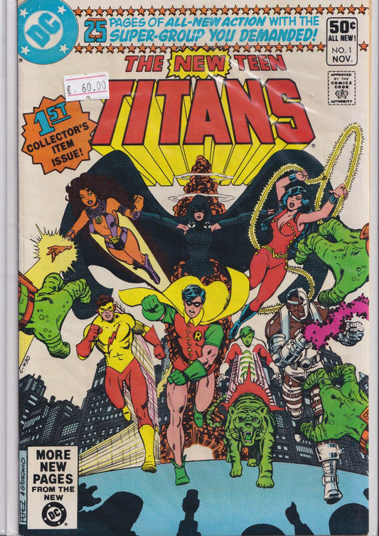 New Teen Titans #1 (1980) - French Comics Lovers