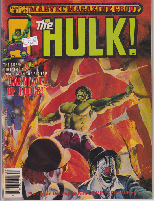 Hulk Magazine #25 (1980) Fine+ - French Comics Lovers