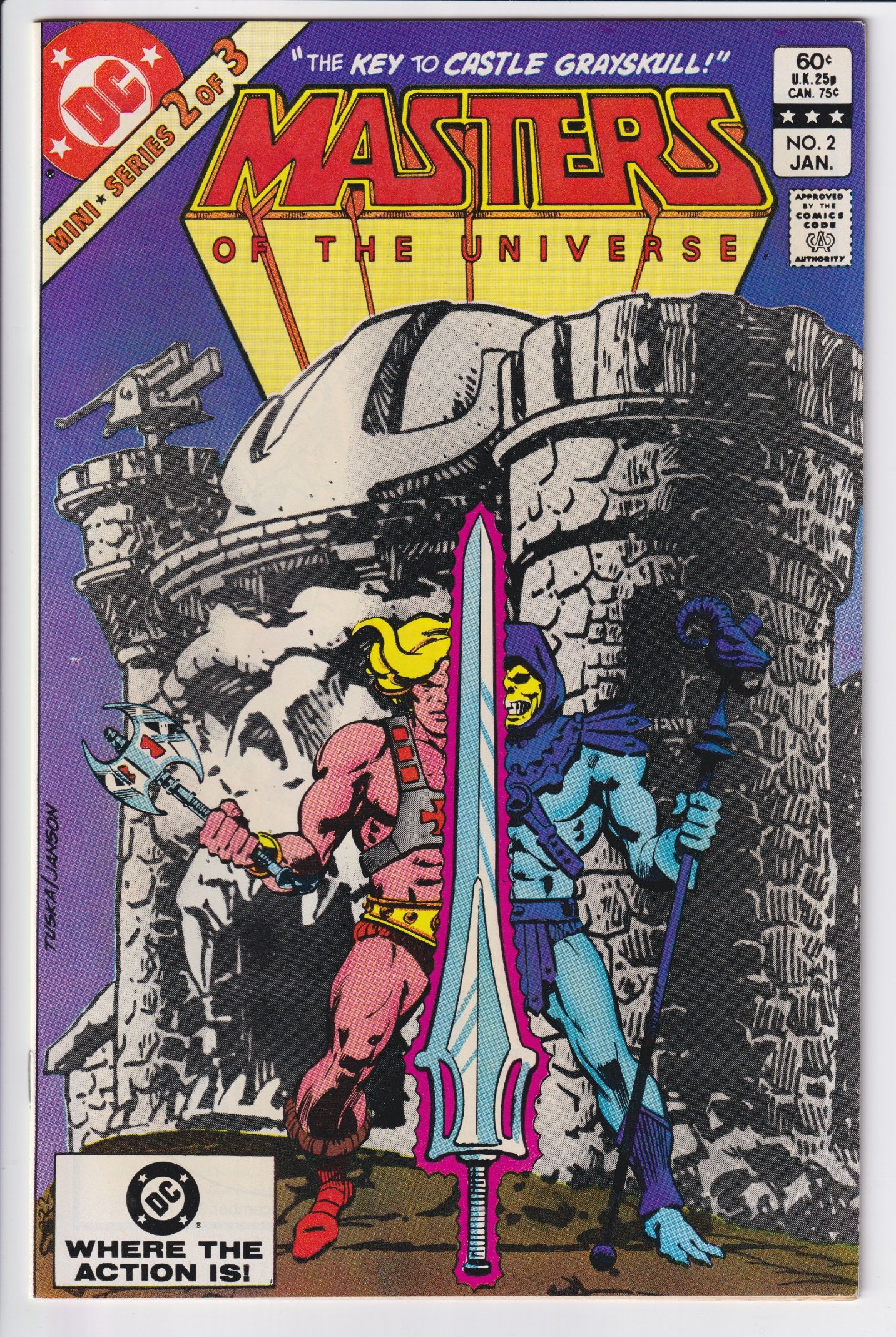 Masters of the Universe #1-3 (1983) Full set VF - French Comics Lovers