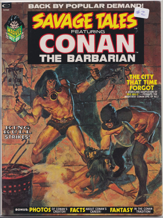 Savage Tales #3 Red Nails Barry Smith art (1973) - French Comics Lovers