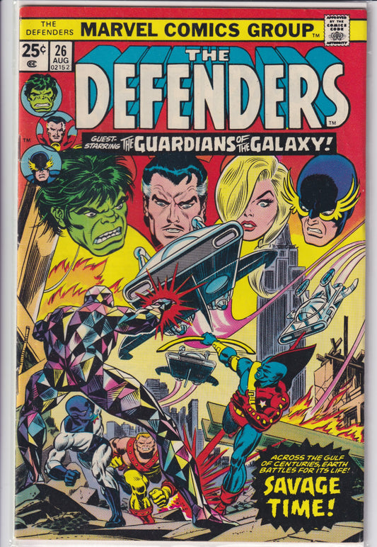 Defenders #26 (1975) GOTG VF - French Comics Lovers