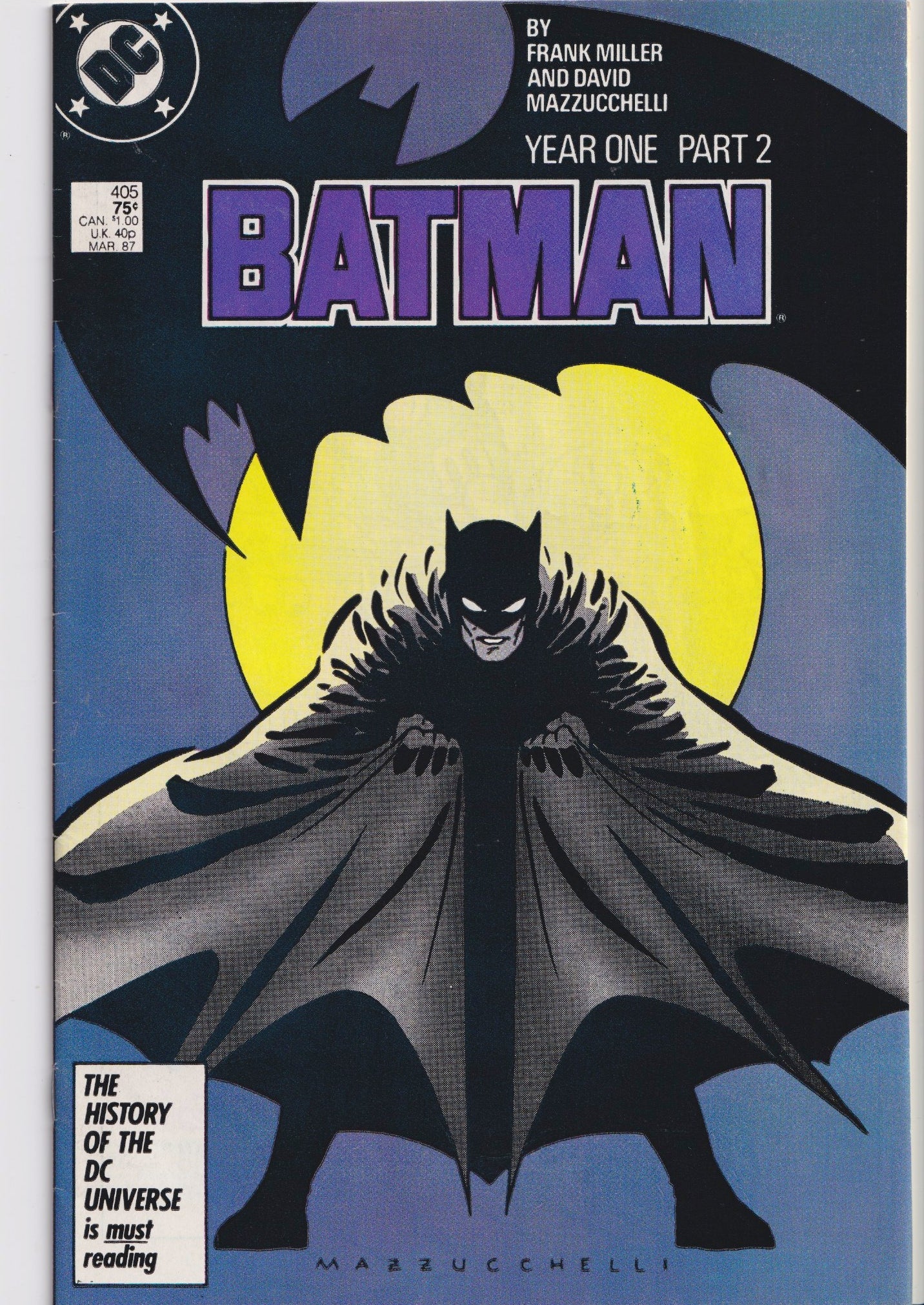 Batman # 404-407 (1987) year one full set VF