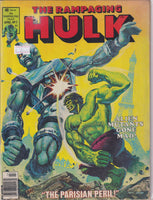 Rampaging Hulk #2 (1977) Vg - French Comics Lovers