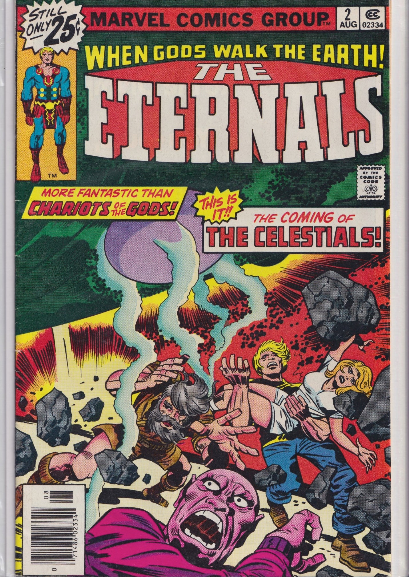Eternals #1-18+Annual #1 (1976) full serie complete  The Original Kirby serie Very Fine