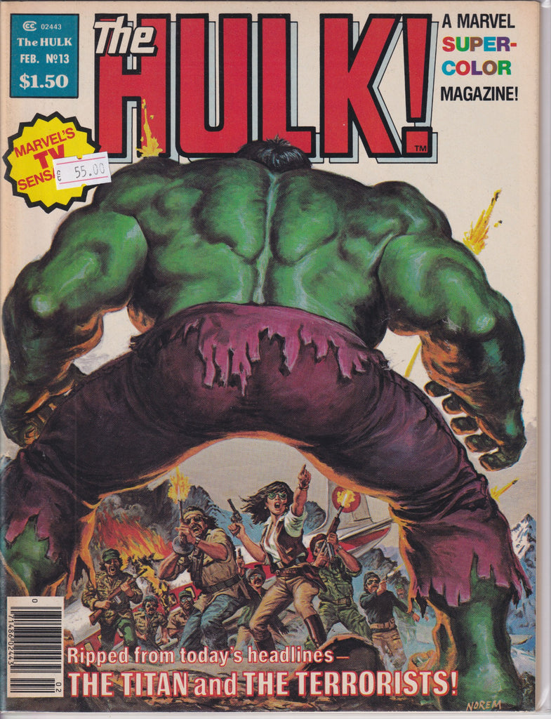 Hulk Magazine #13 (1979) Moon Knight Fine+ - French Comics Lovers