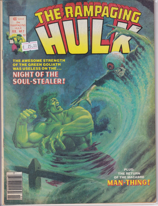 Rampaging Hulk #7 (1977) F- - French Comics Lovers