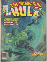 Rampaging Hulk #7 (1977) F- - French Comics Lovers