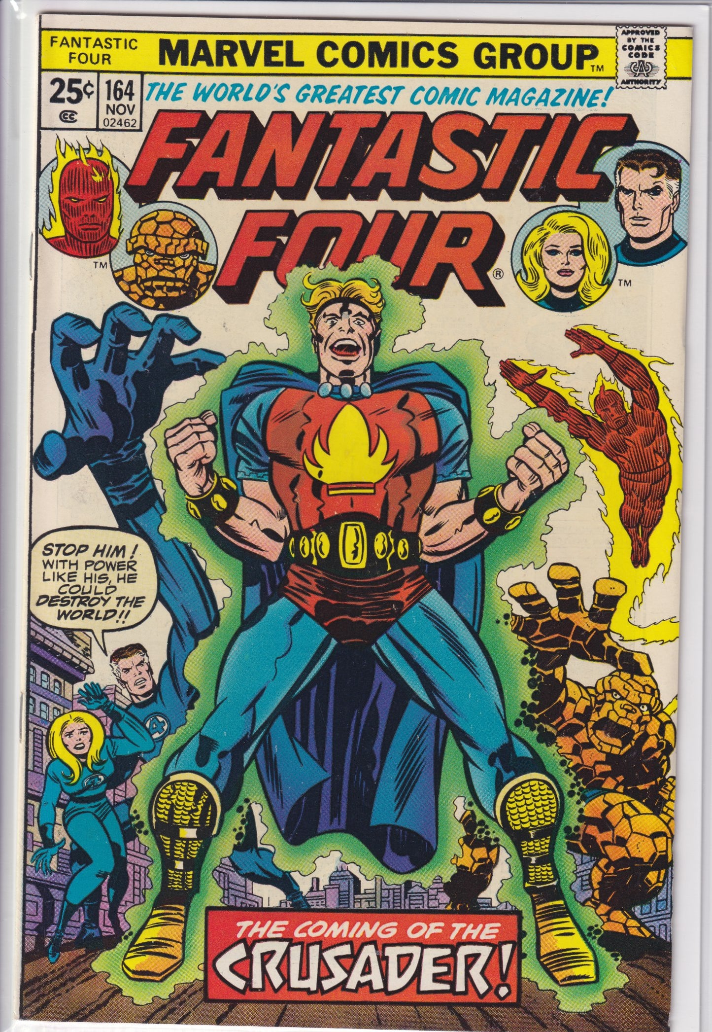 Fantastic Four #164 (1975) Key issue 1°Marvel Boy/Quasar VF - French Comics Lovers