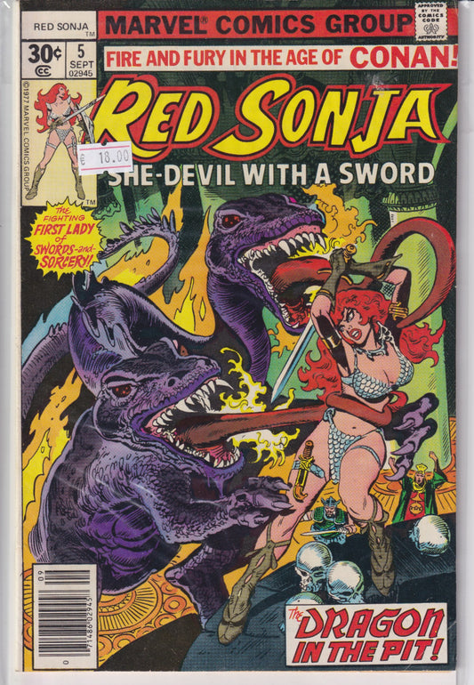 Red Sonja #5 (1977) VF - French Comics Lovers