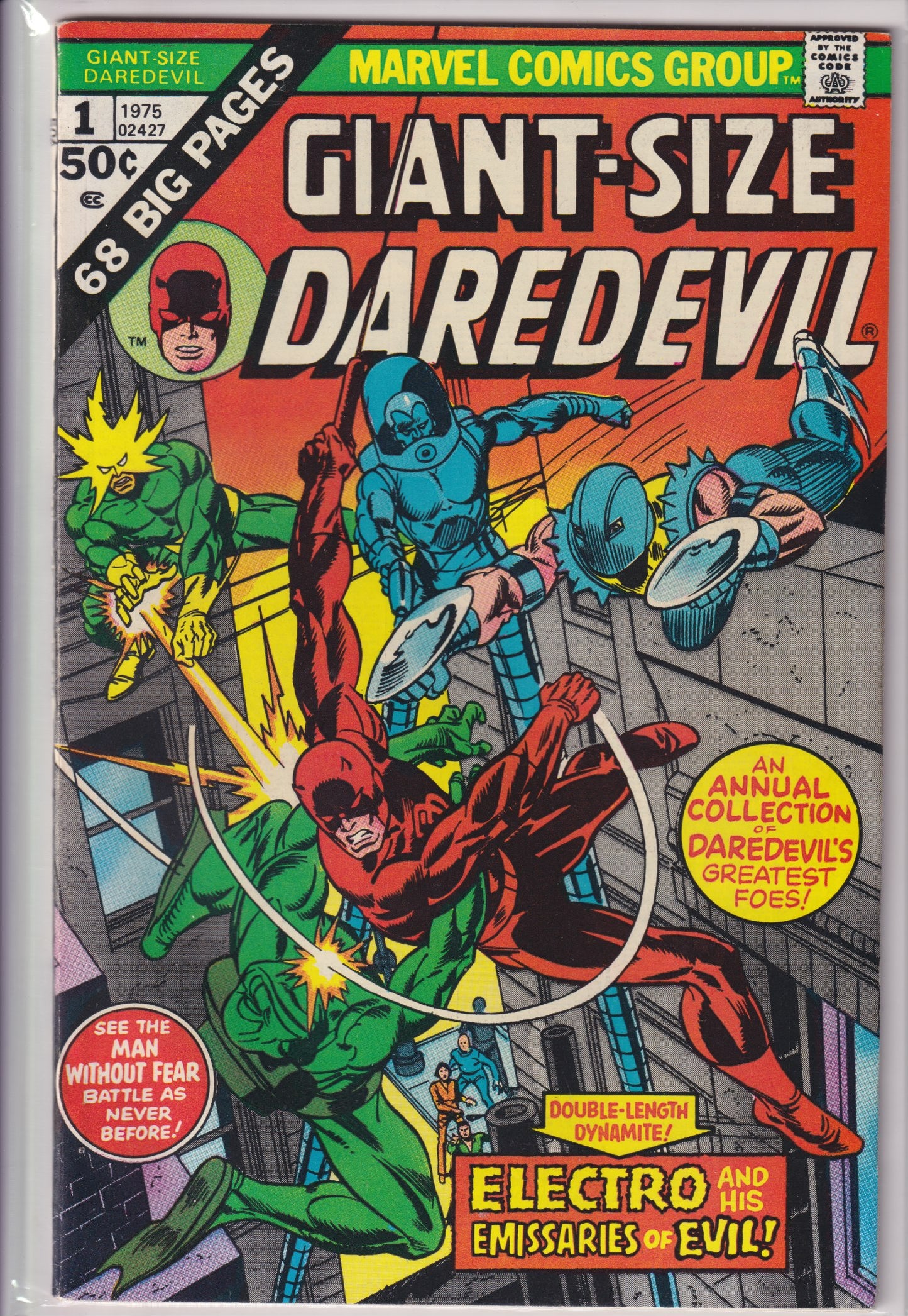 Giant -Size Daredevil #1 (1975) VF - French Comics Lovers