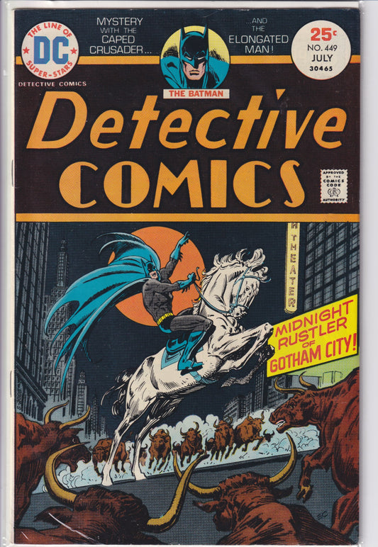 Detective Comics #449 (1975) VF - French Comics Lovers