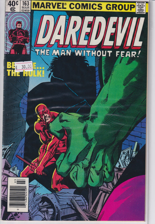 Daredevil #163 (1980) Miller F+ - French Comics Lovers
