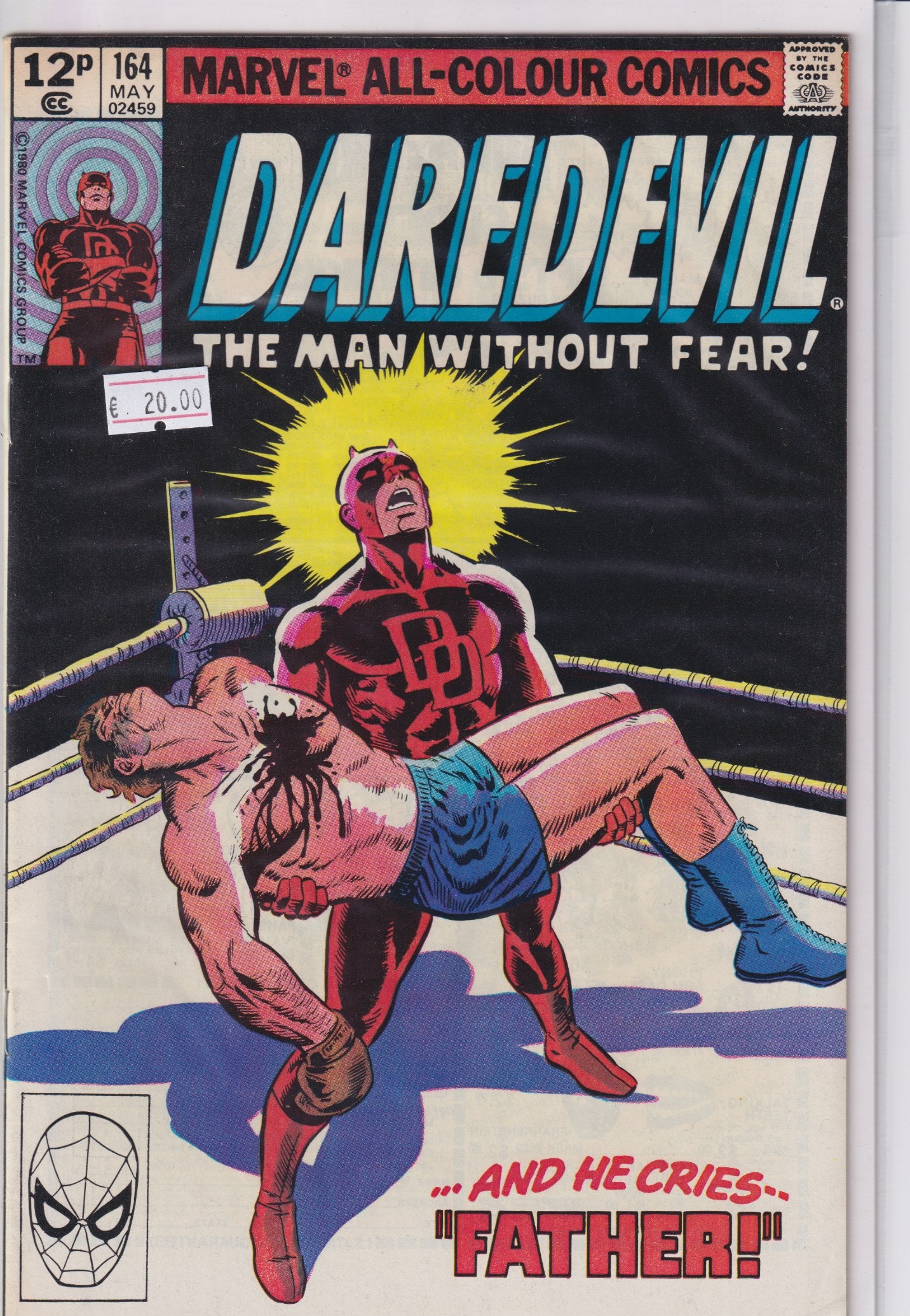 Daredevil #164 (1980) Miller Fine - French Comics Lovers