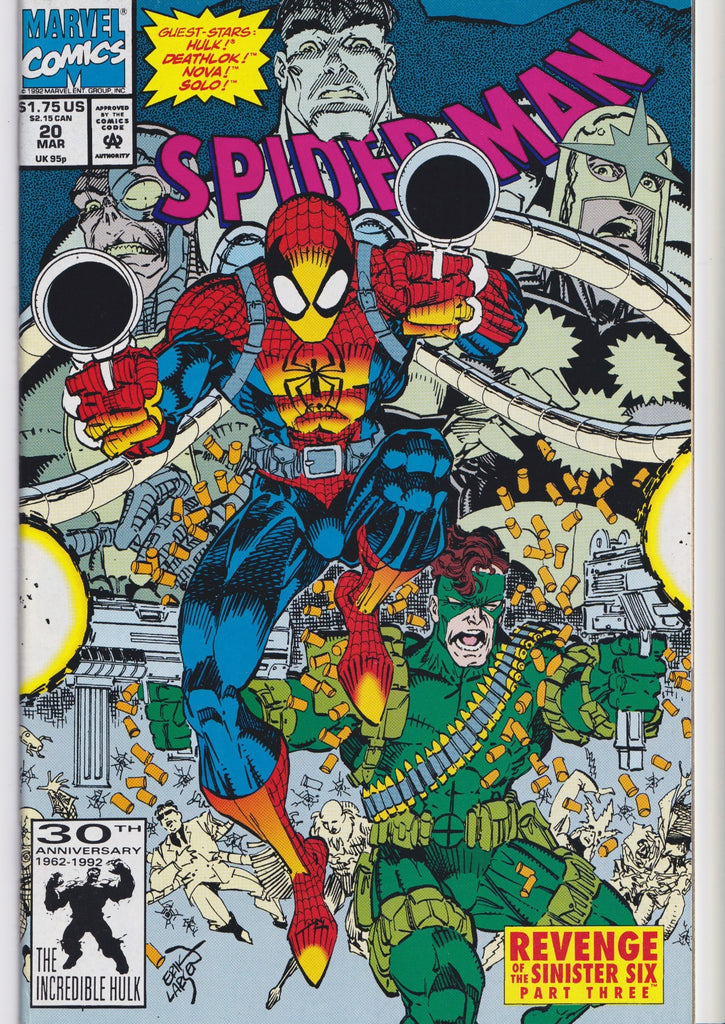 Spider-Man #18-23 (1992) full set  x6 #  Sinister Six VF