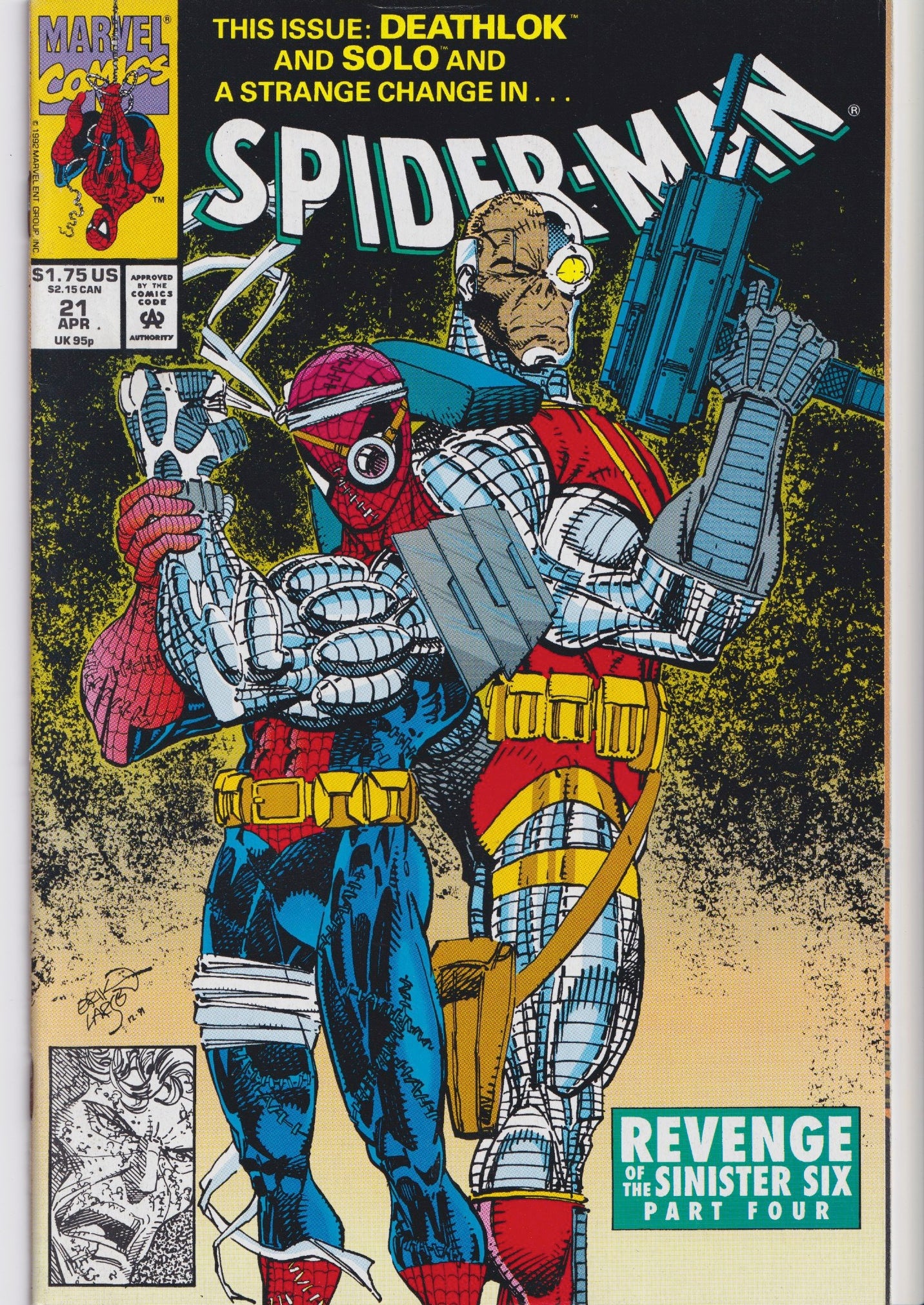 Spider-Man #18-23 (1992) full set  x6 #  Sinister Six VF